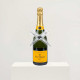 Veuve Clicquot Champagne with ribbon