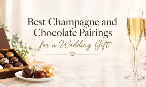 Best Champagne and Chocolate Pairings for a Wedding Gift