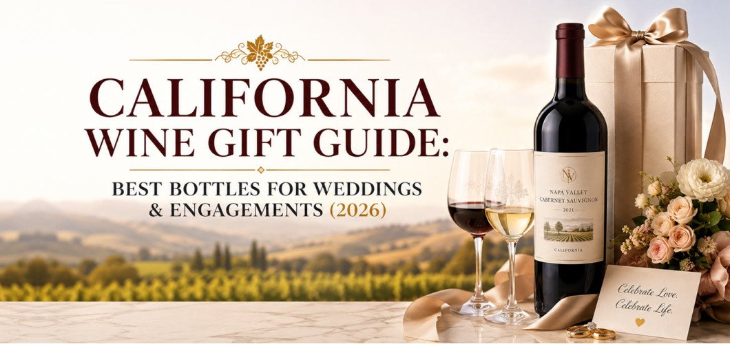 California Wine Gift Guide: Best Bottles for Weddings & Engagements (2026)