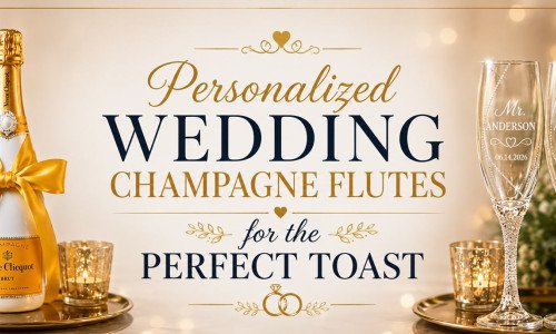 Personalized Wedding Champagne Flutes for the Perfect Toast