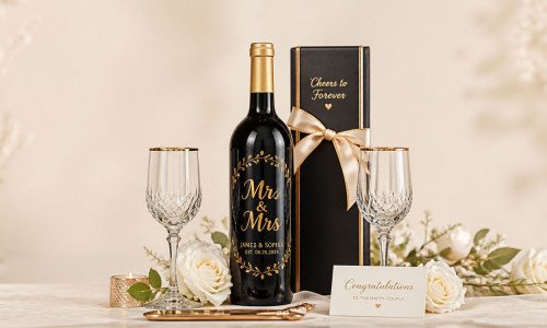 Top 5 Luxury Personalized Wedding Wine Gifts Couples Actually Love