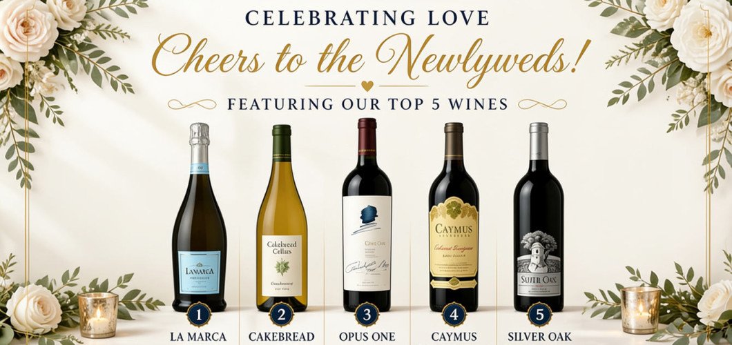 Top 5 Wines for Wedding Celebrations That Make Every Moment Unforgettable