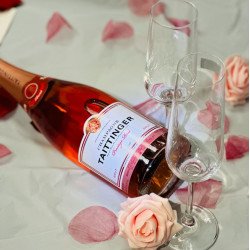Taittinger Prestige Rose Champagne And Tiffany & Co. Flute Gift Set