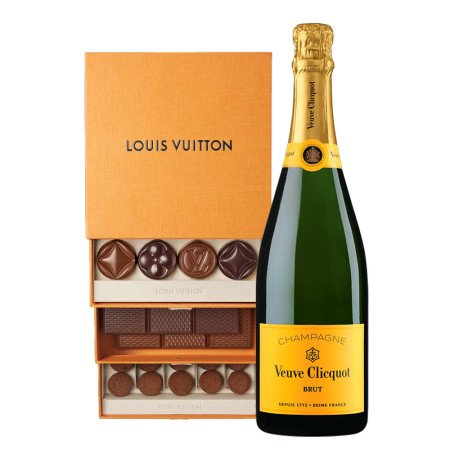 Veuve Clicquot with Louis Vuitton with 3 Drawer Chocolate