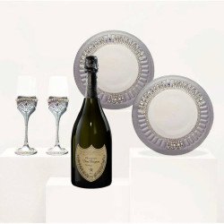 Dom Pérignon Champagne & Luxury Tableware Wedding Gift Set
