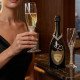 Tiffany Toasting Flutes & Dom Pérignon Champagne Wedding Gift Set