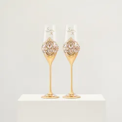 Rose Gold Flutes