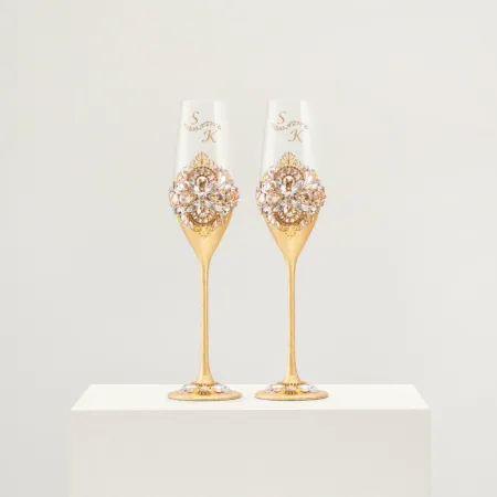 Rose Gold Flutes