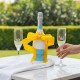 Hand Painted Prosecco & Flutes Gift Set