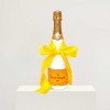 Veuve Clicquot Champagne Crystal-Adorned Wedding bottle