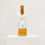 Hand-Painted Shiny Veuve Clicquot Wedding Champagne