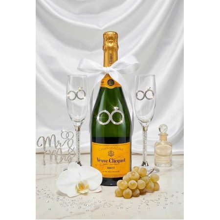 Veuve Clicquot Infinity Wedding/Engagement Gift Basket