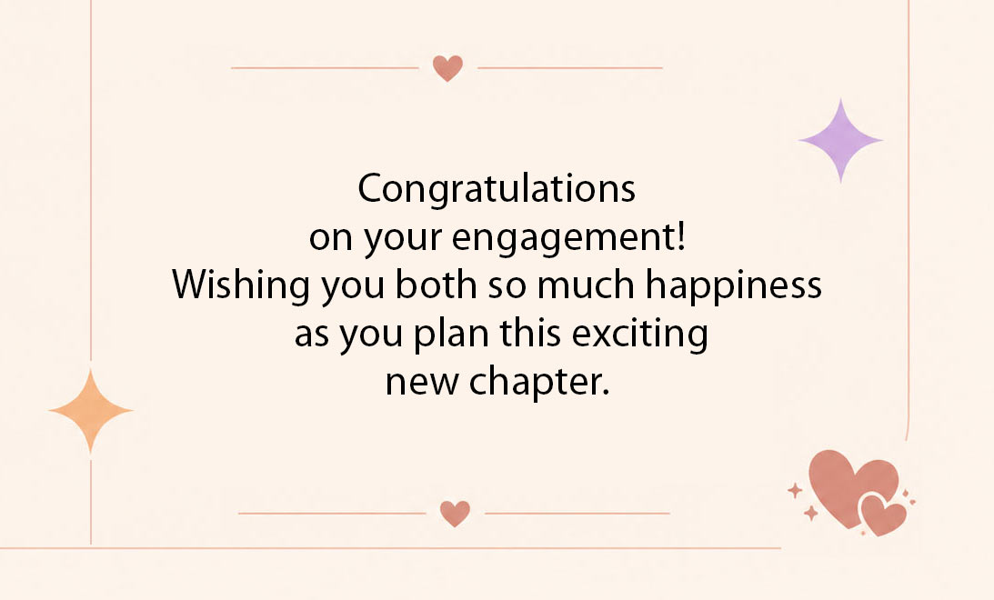 Engagement Wishes For Coworkers